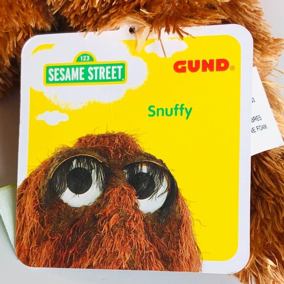 New w/Tag Gund Sesame Street-Snuffleupagus 16" (Snuffy) - Picture 13 of 15